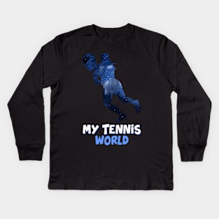 Tennis World Woman Kids Long Sleeve T-Shirt